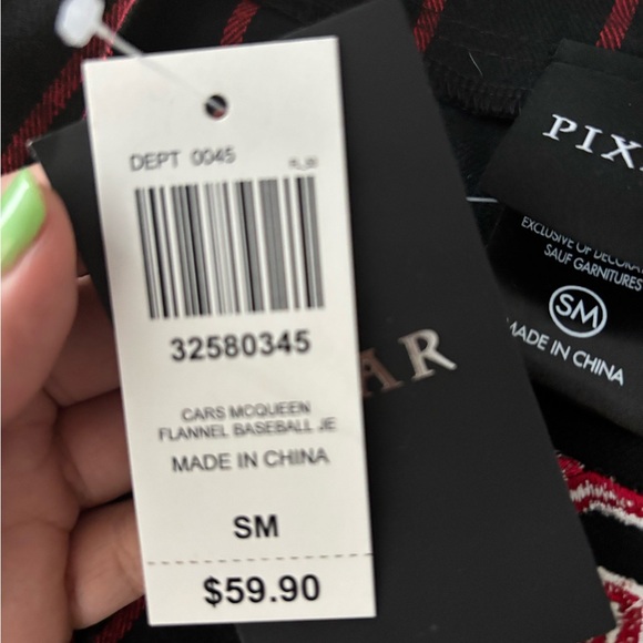 BRAND NEW Lightning McQueen baseball jersey - Picture 3 of 3